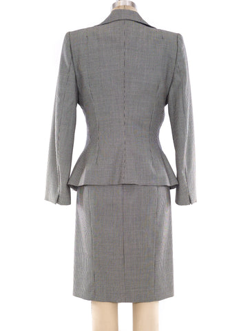 John Galliano Houndstooth Suit