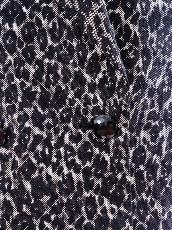 Gianni Versace Leopard Printed Suit Suit arcadeshops.com