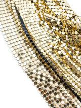 Whiting and Davis Chainmail Bib Necklace Accessory arcadeshops.com