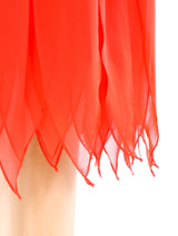 Travilla Layered Chiffon Dress Dress arcadeshops.com