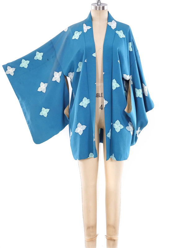 Floral Printed Haori Kimono Jacket arcadeshops.com