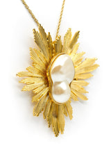 Kenneth Jay Lane Faux Baroque Pearl Pendant Necklace Accessory arcadeshops.com