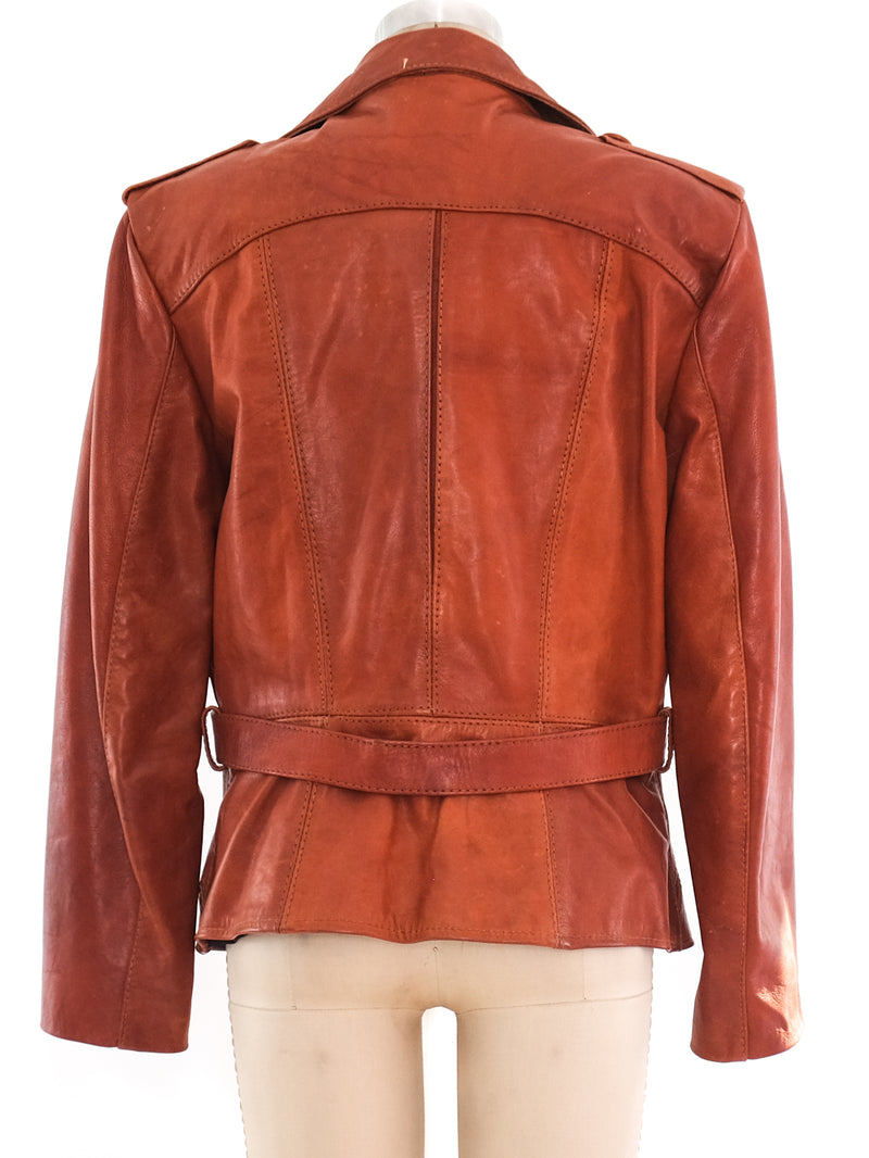 Gandalf Rust Leather Jacket Jacket arcadeshops.com