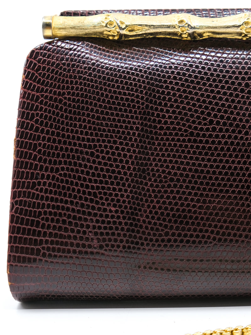 Bamboo Clasp Convertible Clutch Accessory arcadeshops.com