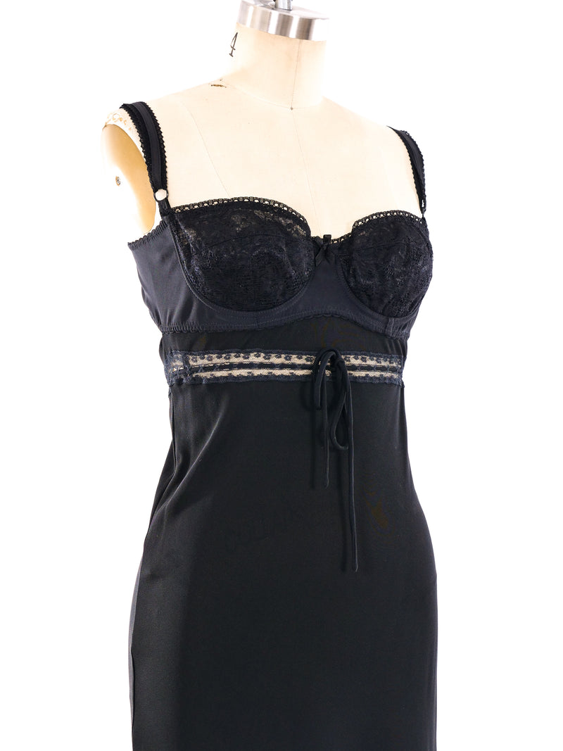 Dolce and Gabbana Lingere Inspired Slip Dress Dress arcadeshops.com