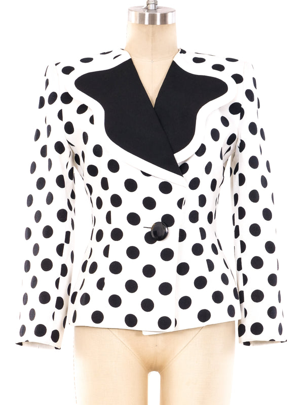 Givenchy Polka Dot Blazer Jacket arcadeshops.com