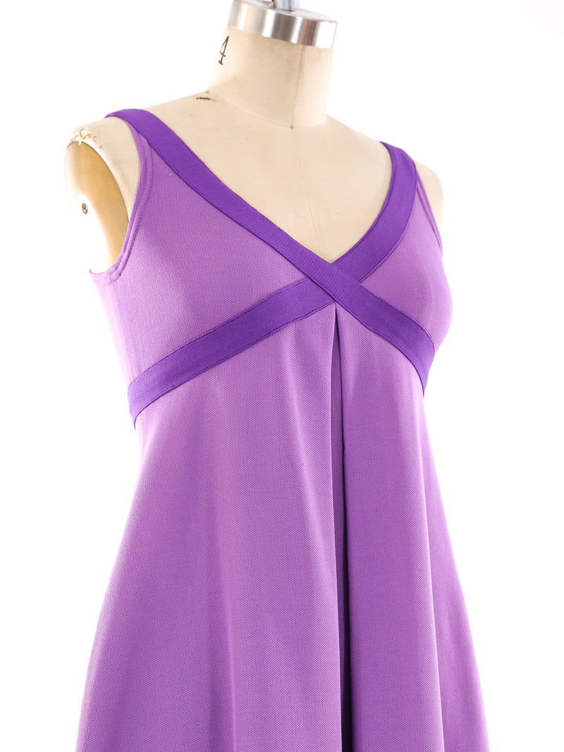 Rudi Gernreich Lavender Maxi Dress Dress arcadeshops.com