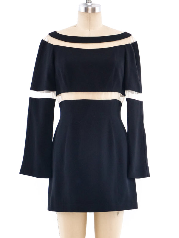 Thierry Mugler Mesh Banded Pant Suit Suit arcadeshops.com