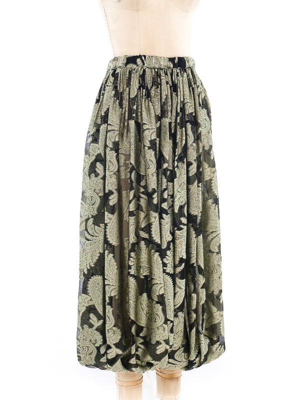 Paisley Harem Pant and Shawl Ensemble Bottom arcadeshops.com