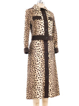 Faux Cheetah Skirt Ensemble Suit arcadeshops.com