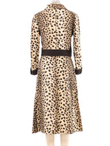Faux Cheetah Skirt Ensemble Suit arcadeshops.com