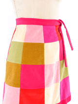 Patchwork Velvet Skirt Ensemble Suit arcadeshops.com