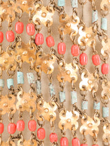 Egyptian Revival Beaded Chainmail Top Top arcadeshops.com