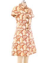 1960's Metallic Brocade Dress Dress arcadeshops.com