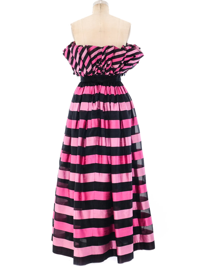 Tracy Mills Fuchsia Ribbon Dress Dress arcadeshops.com