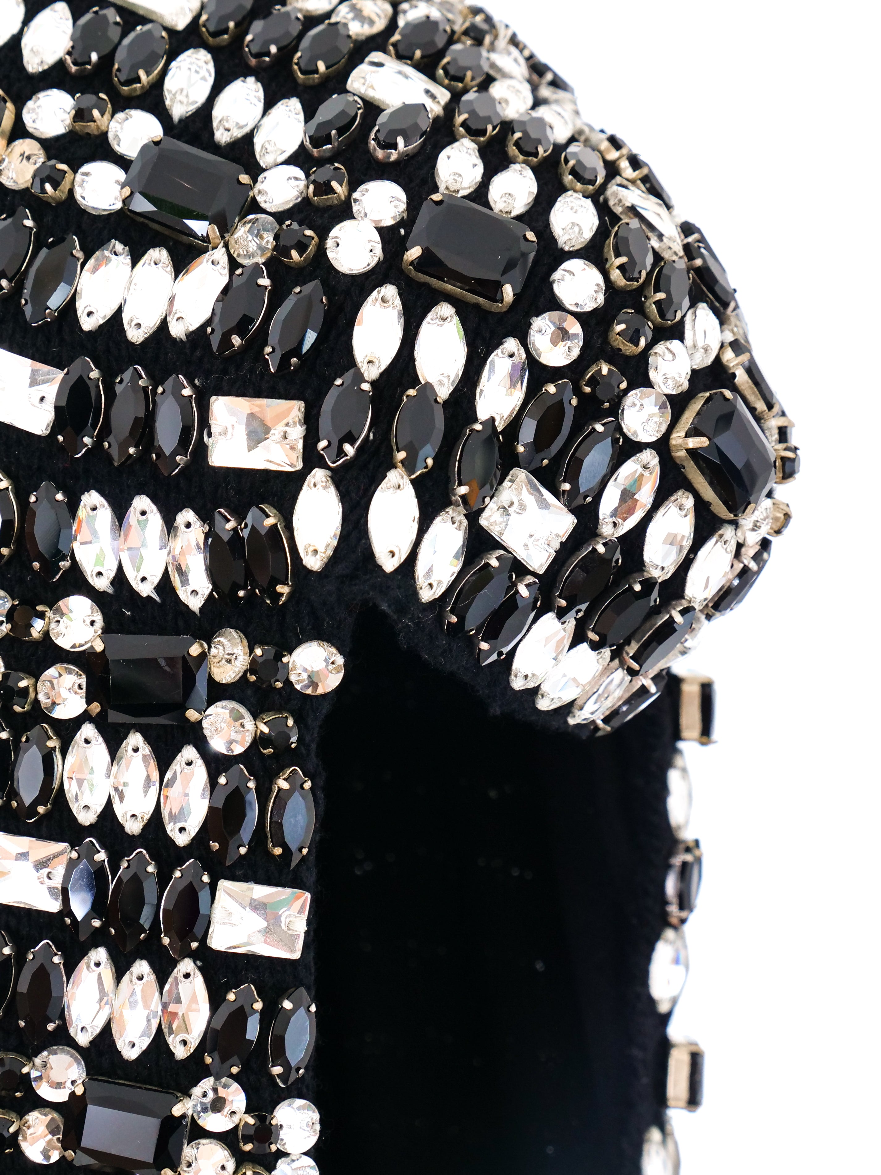 Dolce and Gabbana Crystal Embellished Balaclava