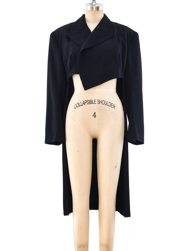 Comme des Garcons Asymmetrical Tuxedo Jacket Jacket arcadeshops.com