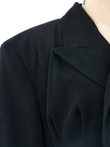 Comme des Garcons Asymmetrical Tuxedo Jacket Jacket arcadeshops.com