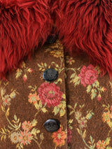 Vivienne Westwood Vegan Fur Trimmed Coat Outerwear arcadeshops.com
