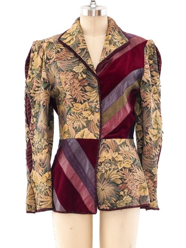 Roberto Cavalli Patchwork Tapestry Jacket Jacket arcadeshops.com
