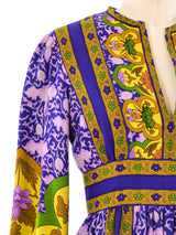 Malcolm Starr Mixed Print Maxi Dress Dress arcadeshops.com