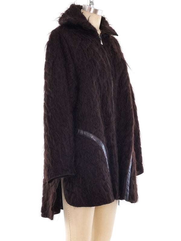 Claude Montana Quilted Mohair Coat Outerwear arcadeshops.com