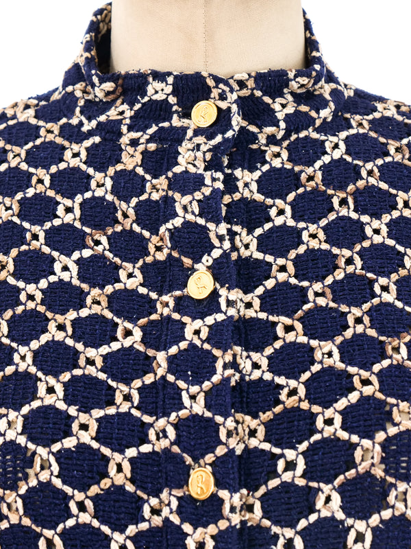 Roberta di Camerino Tweed Dress Dress arcadeshops.com