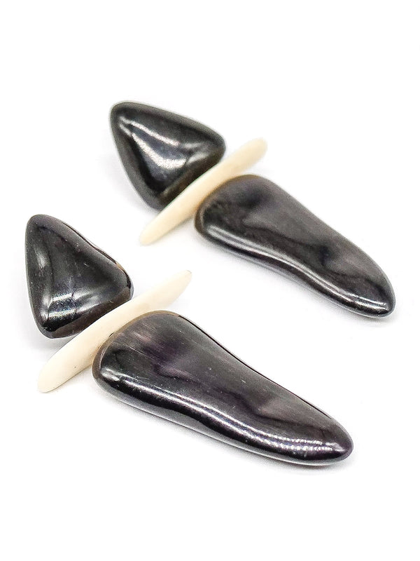 Monies Horn and Bone Drop Earrings Jewelry arcadeshops.com