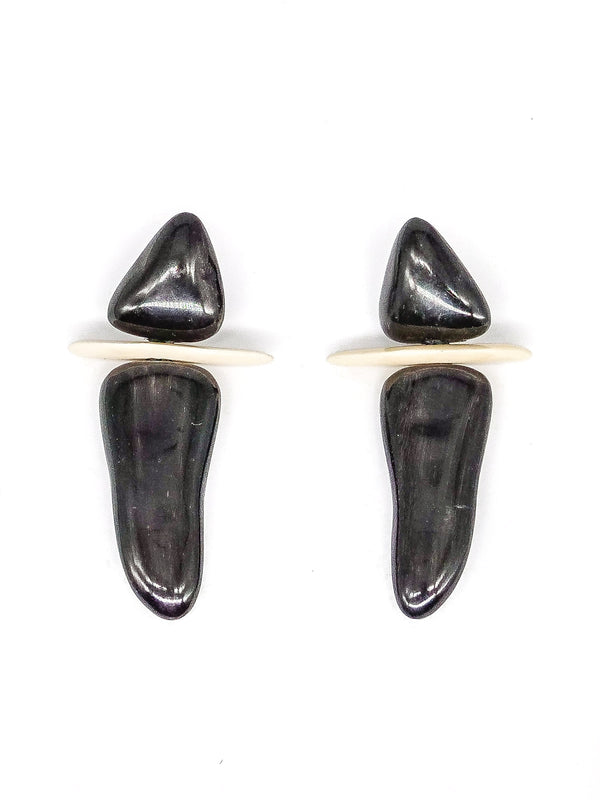 Monies Horn and Bone Drop Earrings Jewelry arcadeshops.com