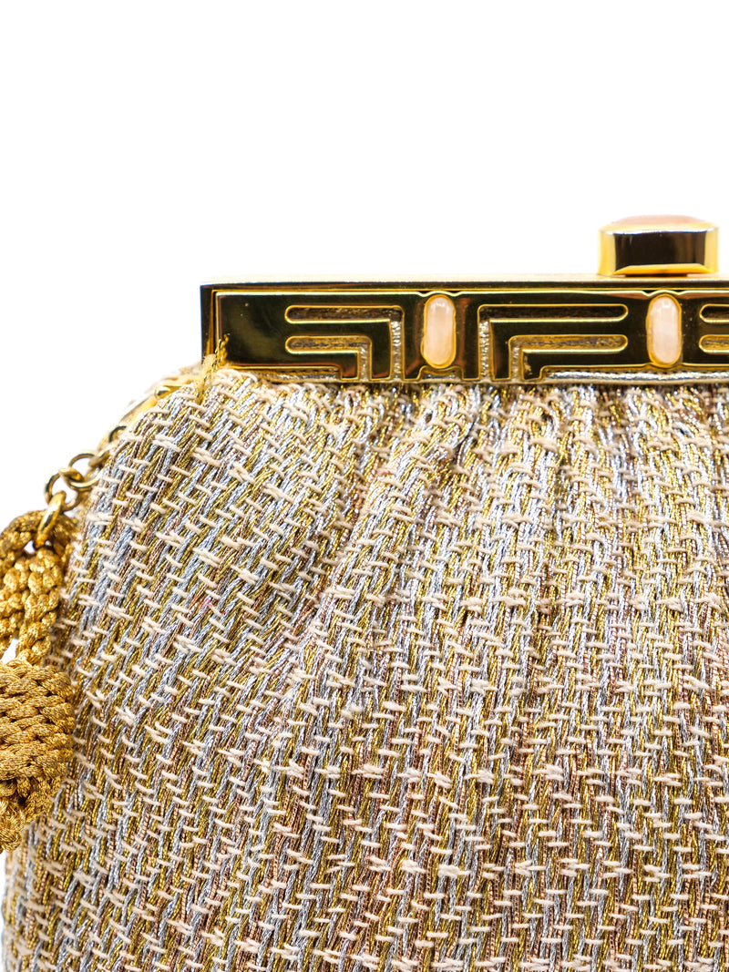 Judith Leiber Metallic Evening Bag Accessory arcadeshops.com