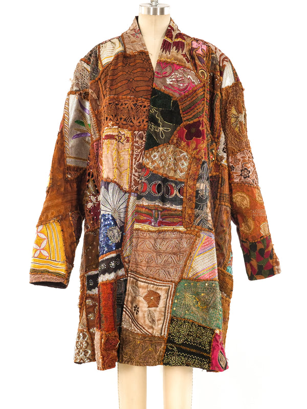Patchwork Art to Wear Duster Jacket arcadeshops.com
