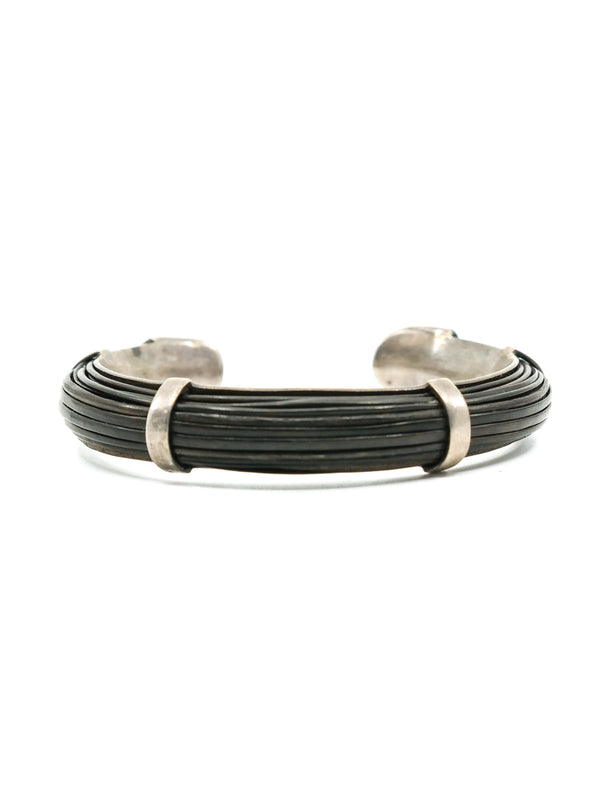 Sterling Silver Elephant Hair Cuff Accessory arcadeshops.com