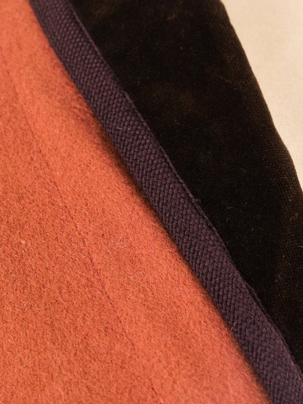 Yves Saint Laurent Felted Wool Poncho Outerwear arcadeshops.com