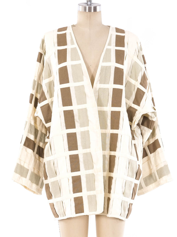 Tonal Ribbon Weave Jacket Jacket arcadeshops.com