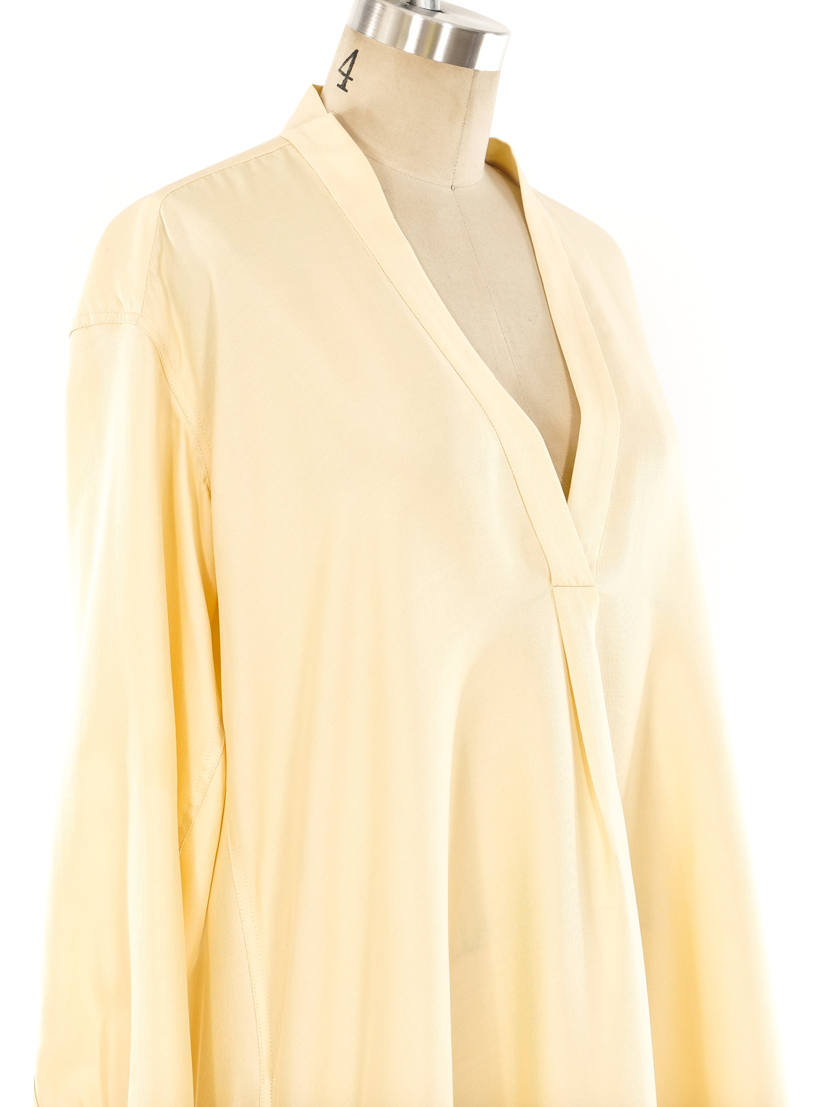 Celine Silk Shirt Dress