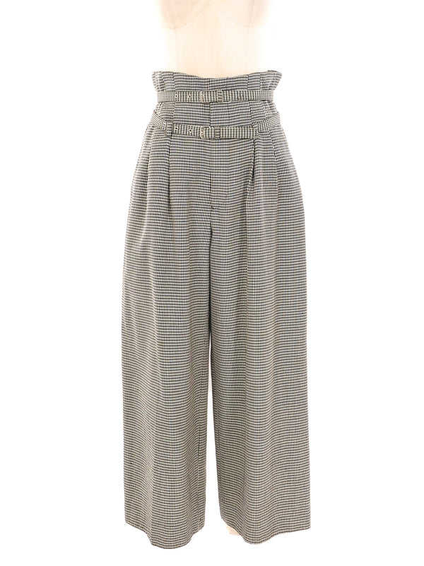 1989 Comme des Garcons Houndstooth Trousers Bottom arcadeshops.com