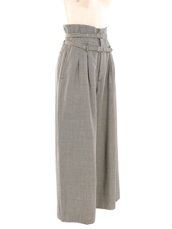 1989 Comme des Garcons Houndstooth Trousers Bottom arcadeshops.com