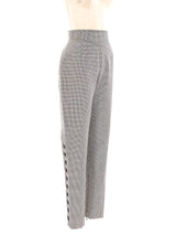 Thierry Mugler Lace Up Trousers Bottom arcadeshops.com