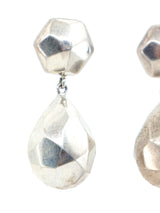 Sterling Silver Faceted Drop Earrings Accessory arcadeshops.com