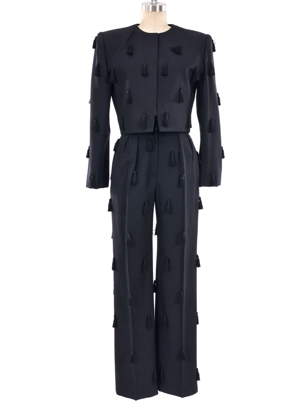 Givenchy Tassel Embellished Suit Suit arcadeshops.com