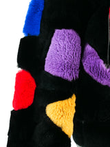 Krizia Multicolor Patchwork Fur Jacket Jacket arcadeshops.com