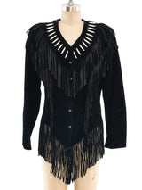 Fringed Suede Western Jacket Jacket arcadeshops.com