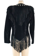 Fringed Suede Western Jacket Jacket arcadeshops.com
