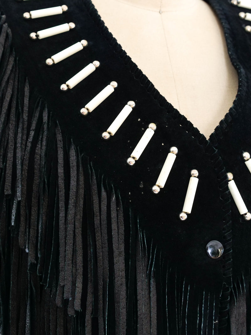 Fringed Suede Western Jacket Jacket arcadeshops.com