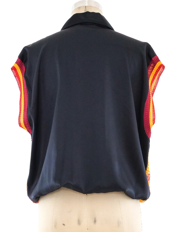 Gianfranco Ferre Sequin Embellished Sleeveless Top Top arcadeshops.com