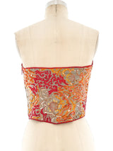 Louis Feraud Embellished Bustier Top arcadeshops.com