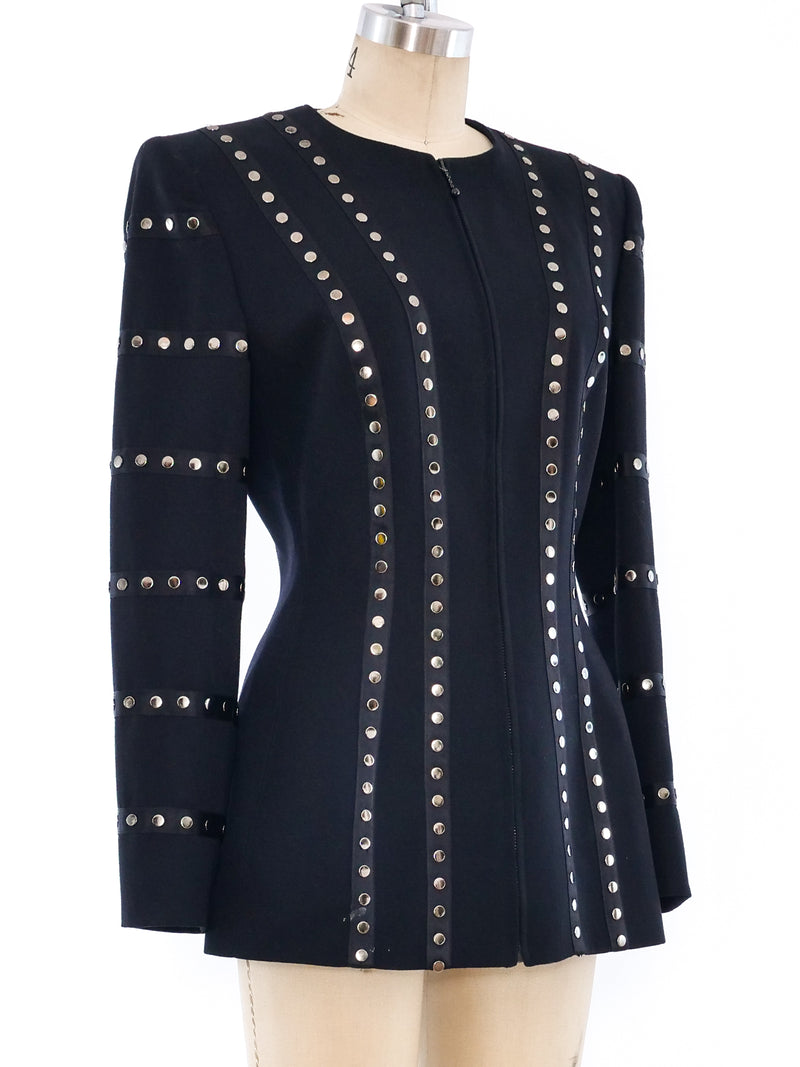 Claude Montana Studded Jacket Jacket arcadeshops.com