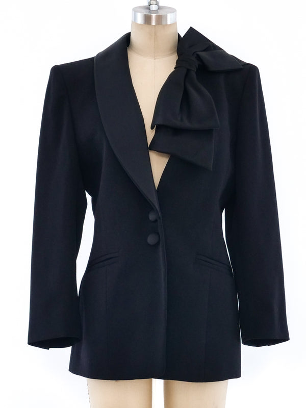 Guy Laroche Bow Embellished Jacket Jacket arcadeshops.com