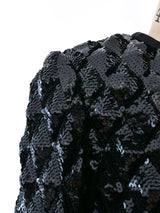 Bill Blass Quilted Sequin Jacket Jacket arcadeshops.com
