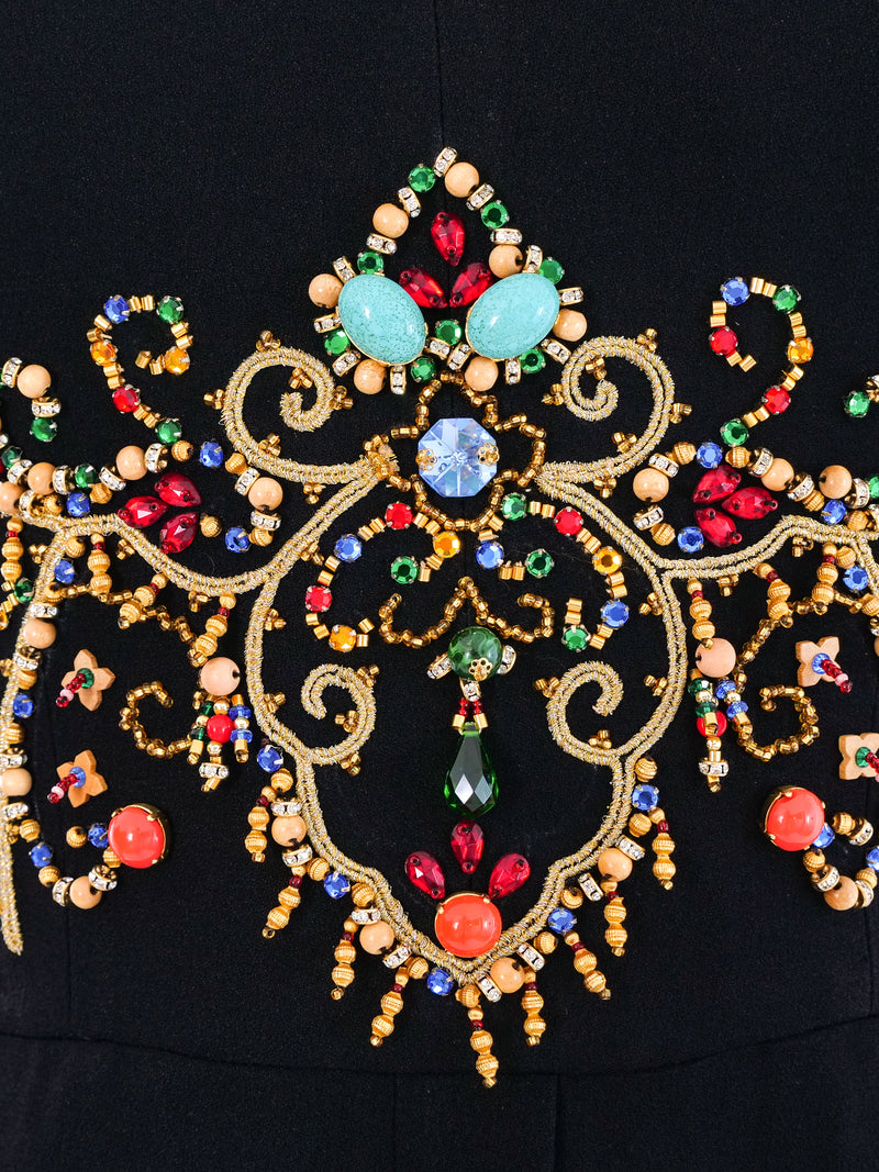 Gianfranco Ferre Embellished Bustier Dress Dress arcadeshops.com